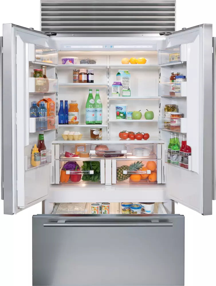 Sub-Zero BI42UFDIDSTH 42" Classic French Door Refrigerator/Freezer With Internal Dispenser