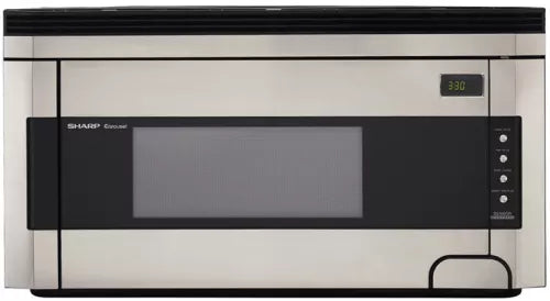 Sharp R1514T 1.5 cu. ft. Over-the-Range Microwave Oven with 1,000 Cooking Watts