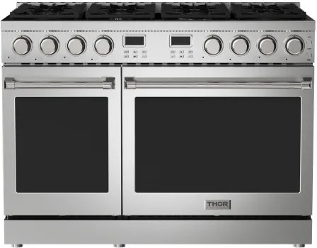Thor Kitchen ARG48LP Thor Kitchen 48-Inch Liquid Propane Range - Contemporary Professional - Arg48Lp