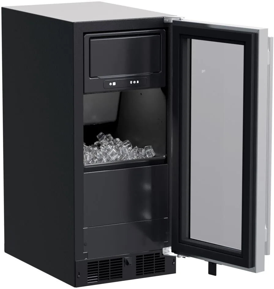 Marvel MACP215IS01B 15-In Low Profile Built-In Clear Ice Machine With Factory-Installed Pump With Door Style - Panel Ready