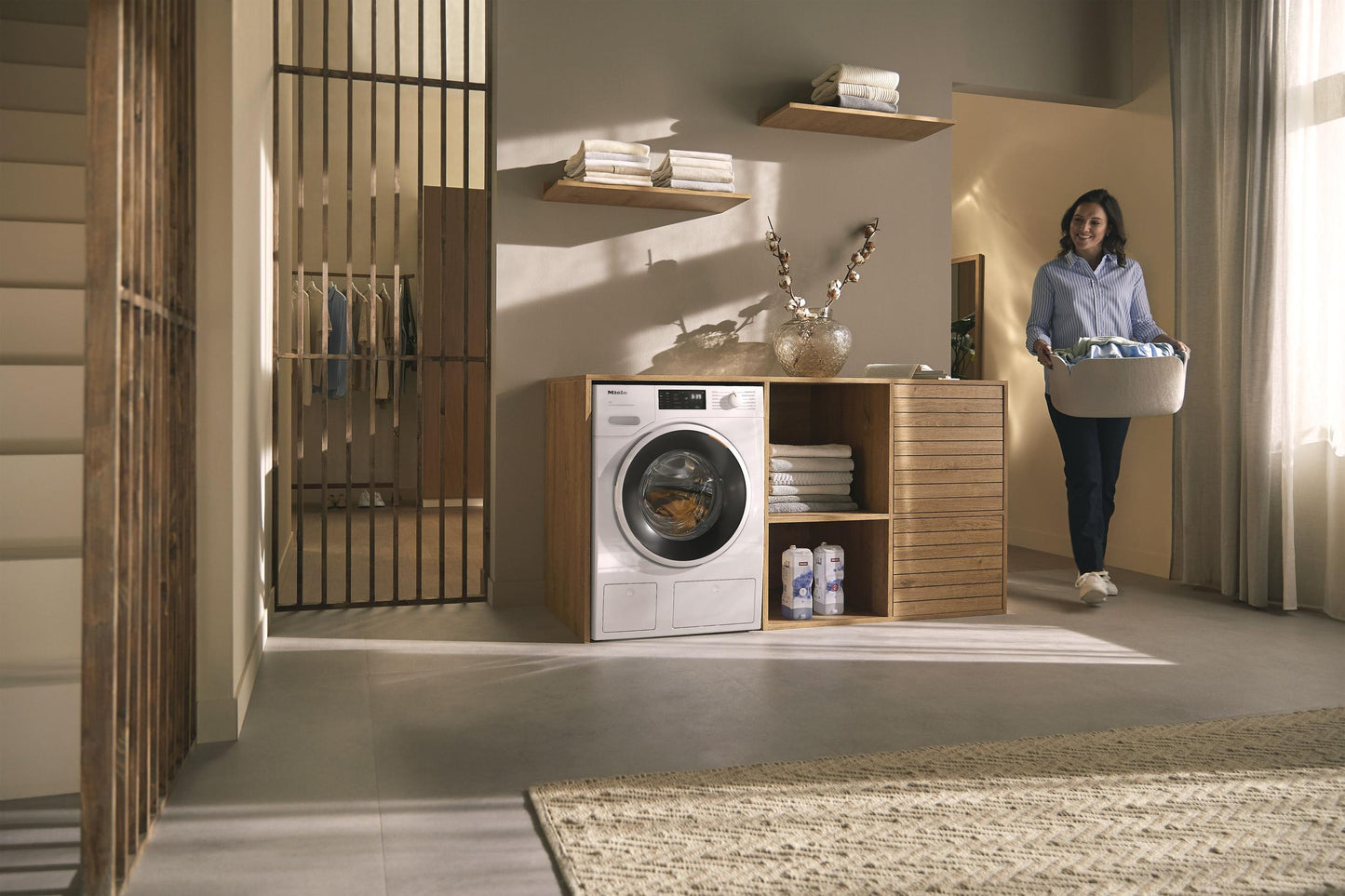 Miele WXF980WCS Wxf980 Wcs Tdos&Iwash&Steam - W1 Front-Loading Washing Machine: 8 Kg 1600 Rpm Auto Dosing Pre-Ironing Miele@Home Capdosing