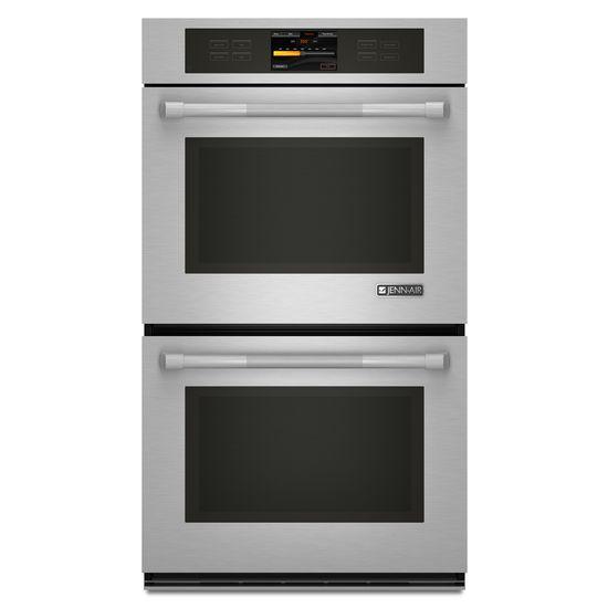 Jennair JJW3830WP Pro Style Stainless Jenn-Air® Double Wall Oven With V2™ Vertical Dual-Fan Convection System, 30"