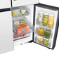 Samsung RF29DB990012AA Bespoke 4-Door Flex™ Refrigerator (29 Cu. Ft.) With Ai Family Hub+™ And Ai Vision Inside™ In White Glass