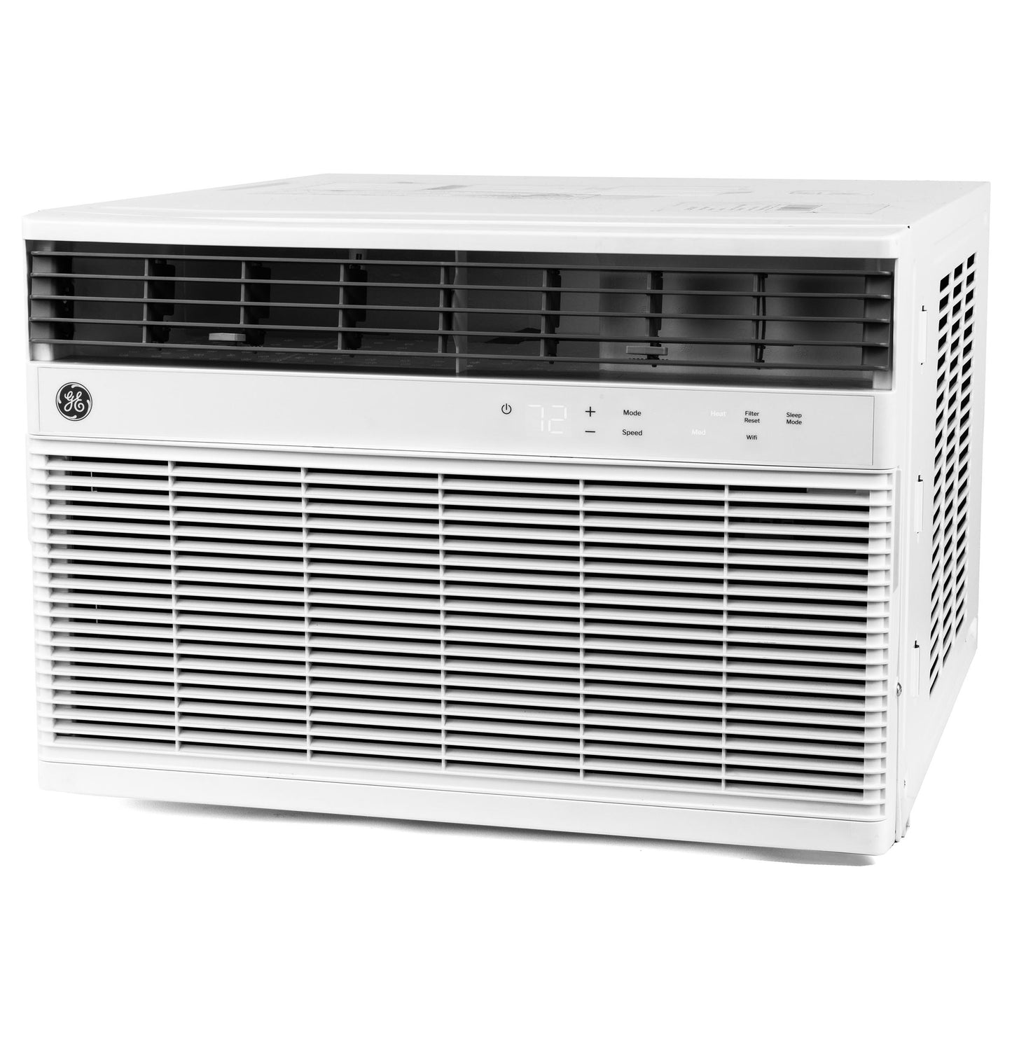Ge Appliances AWGH12WWF Ge® 12,000 Btu Smart Heat/Cool Electronic Window Air Conditioner For Large Rooms Up To 550 Sq. Ft.