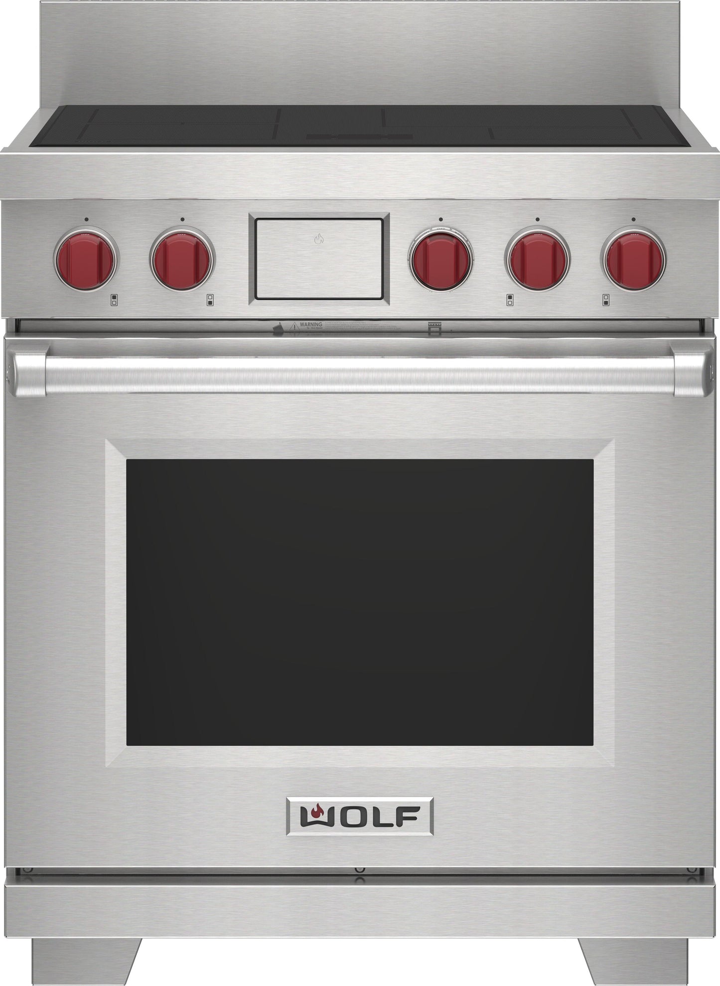 Wolf 9067101 30" X 5" Stainless Steel Range Riser