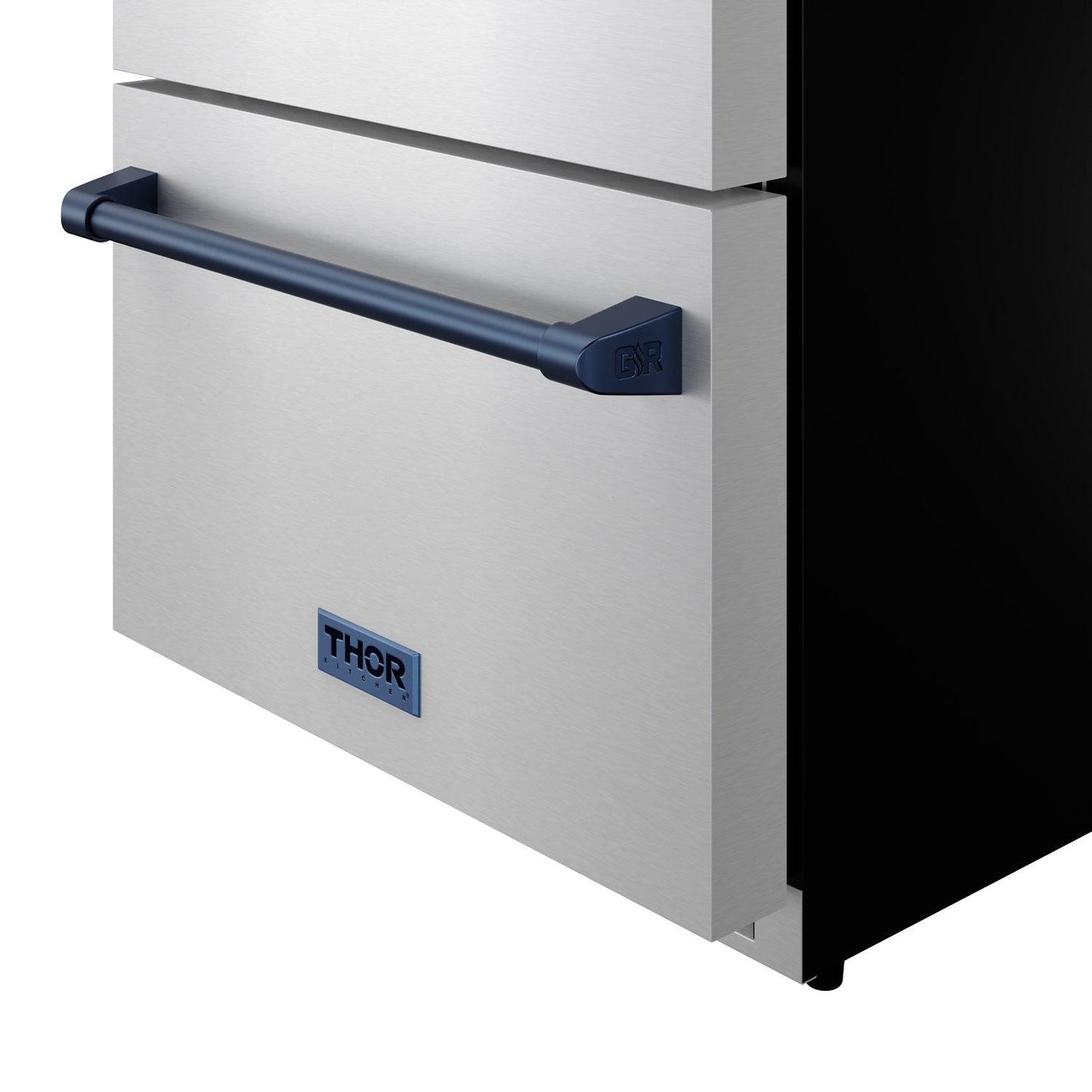 Thor Kitchen RZ24UBLU 24 Inch Undercounter Built-In / Freestanding Drawer Freezer - Stainless Steel/Blue Gordon Ramsay Series
