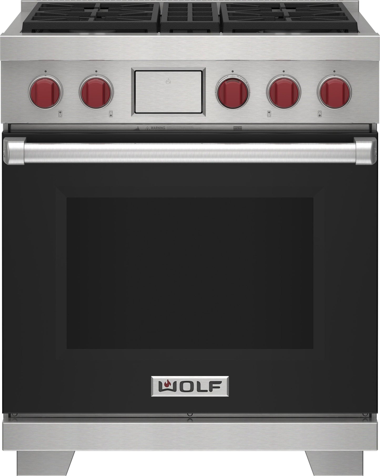 Wolf DF30450WHP 30" Dual Fuel Range - 4 Burners