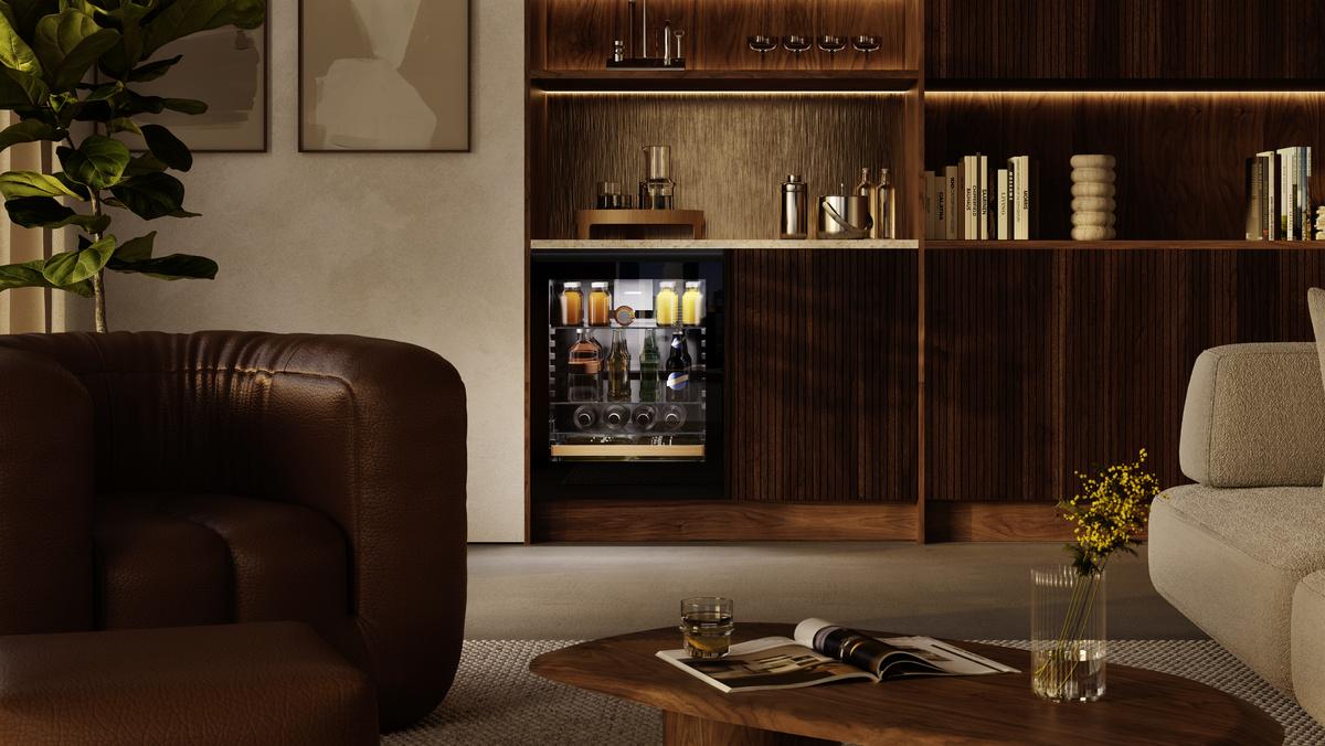 Liebherr UBCGB3730 Fully Integrated Under Counter Beverage Refrigerator