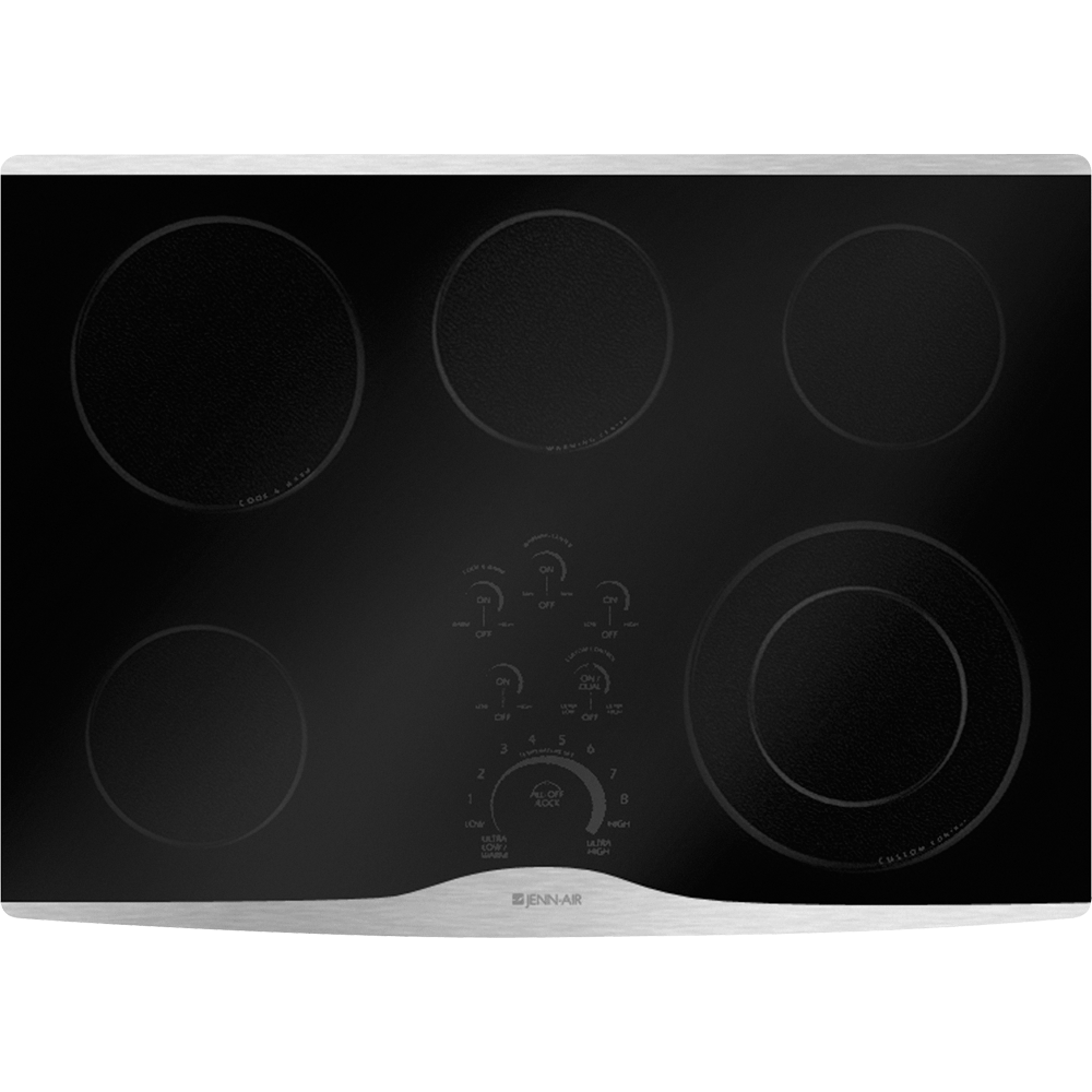 Jennair JEC0530ADS 30" Electric Radiant Cooktop With Electronic Touch Control Cooktops Jenn-Air