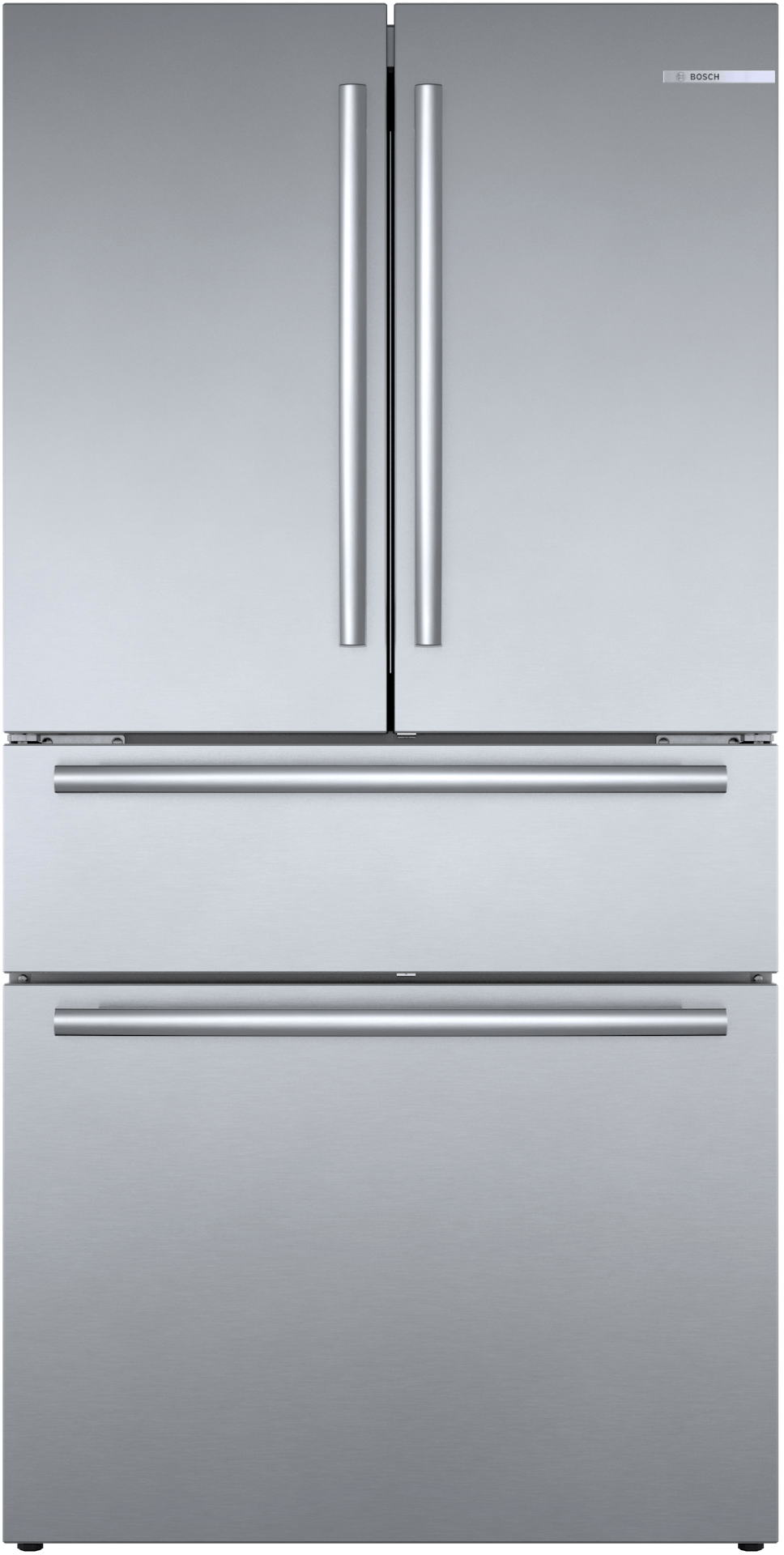 Bosch B36CL84SNS 800 Series, French Door Bottom Freezer, Multi Door, 36'', Brushed Steel (With Anti-Fingerprint)