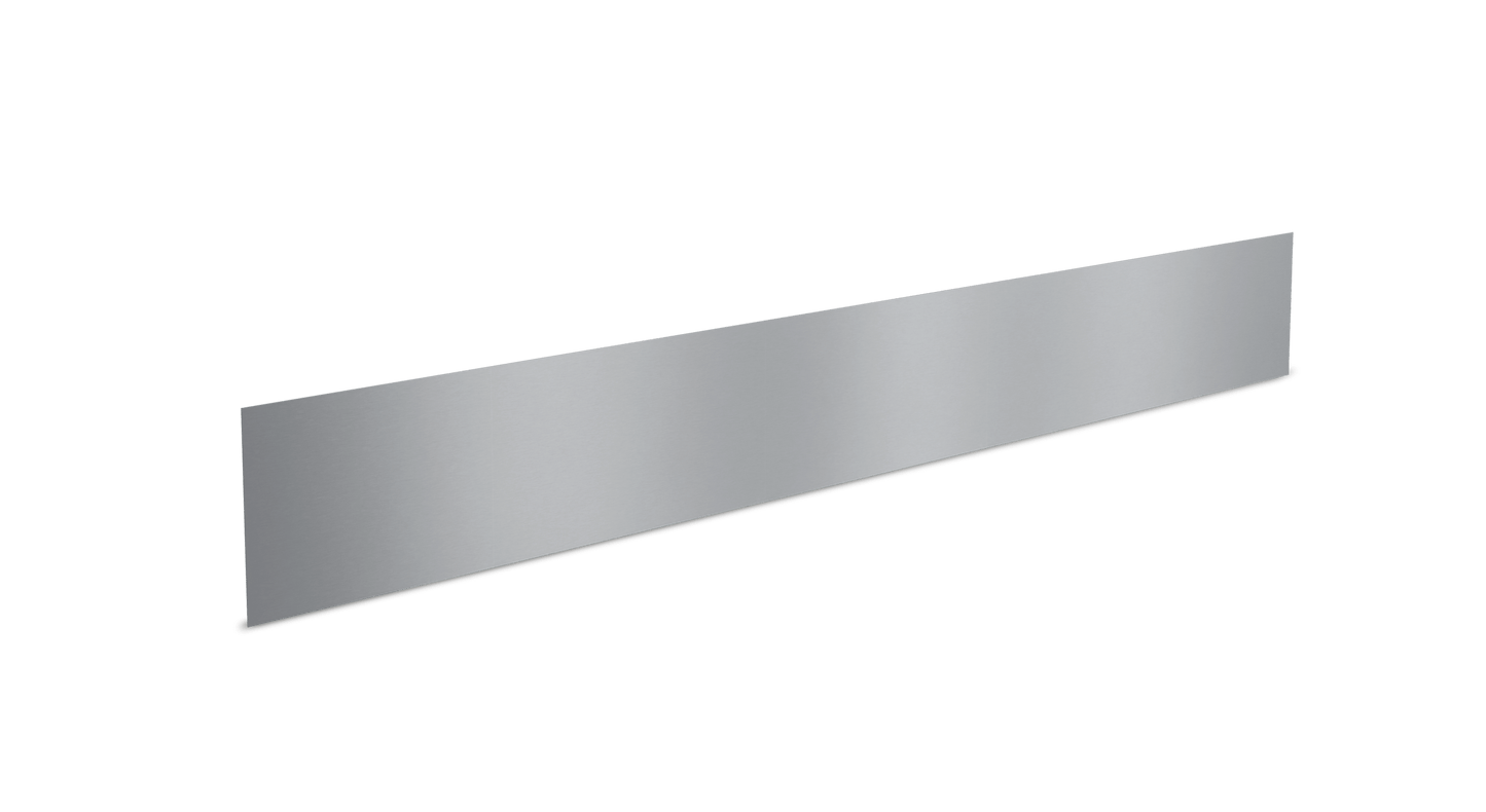 Miele KTK3630 Stainless-Steel Toe-Kick Panel - For High-Quality Paneling Of Bases On Kfmc 3Xxx Models.