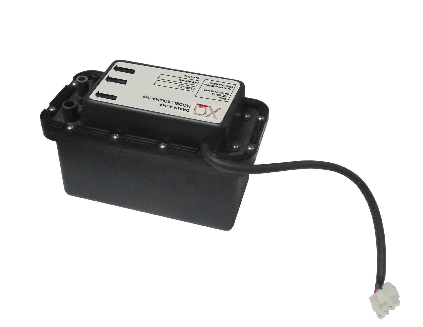 Xo Appliance XOUIMPUMPB Automatic Ice Maker Drain Pump Fits All Xouim15 Series Ice Makers