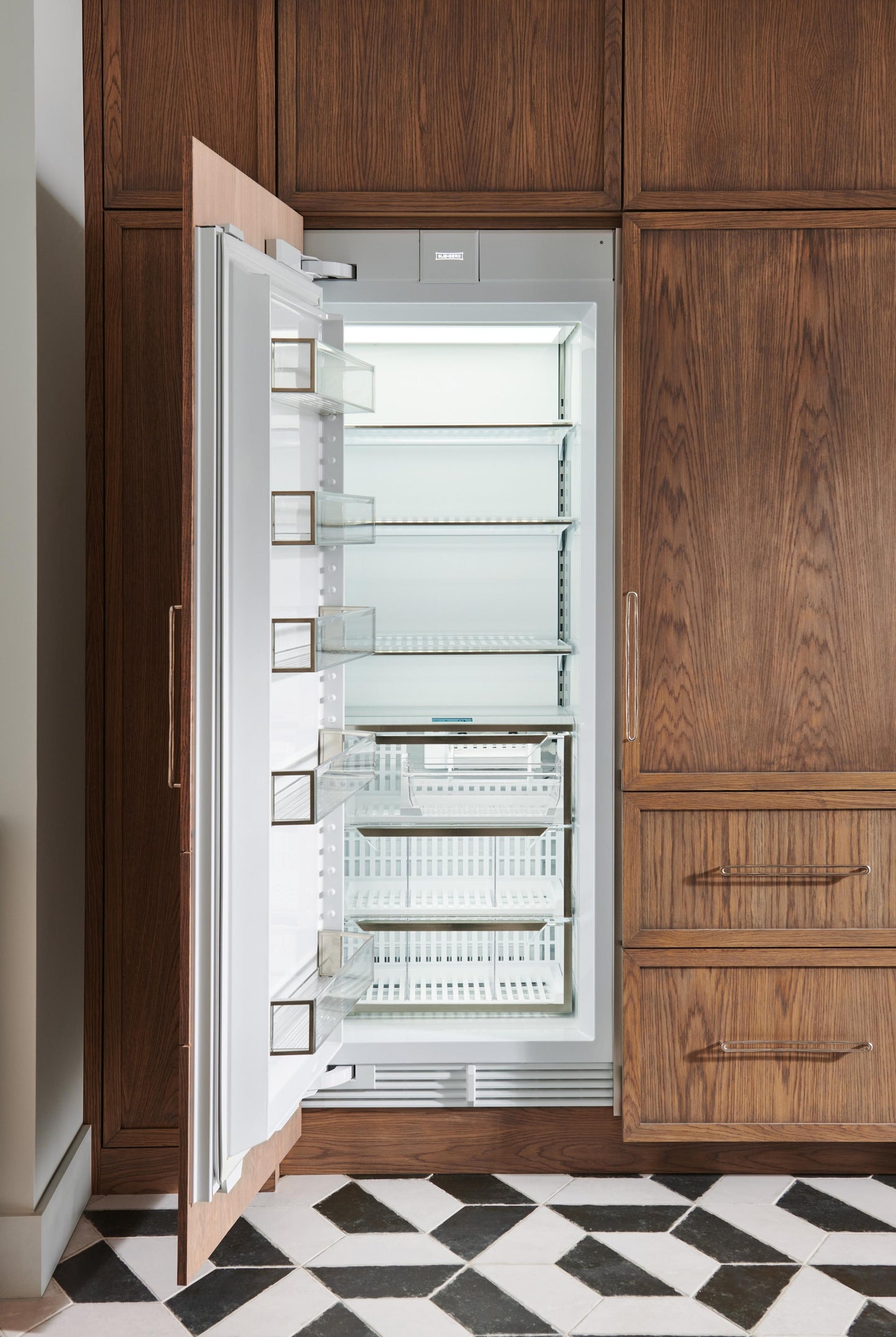 Sub-Zero DEC3050RIDR 30" Designer Column Refrigerator With Internal Dispenser - Panel Ready