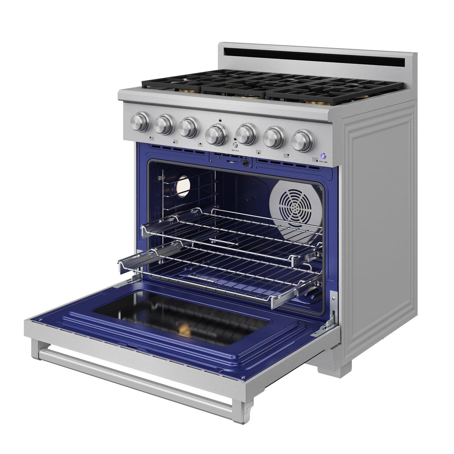 Thor Kitchen XRG36ELP 36 Inch X Series Premium Professional Liquid Propane Range