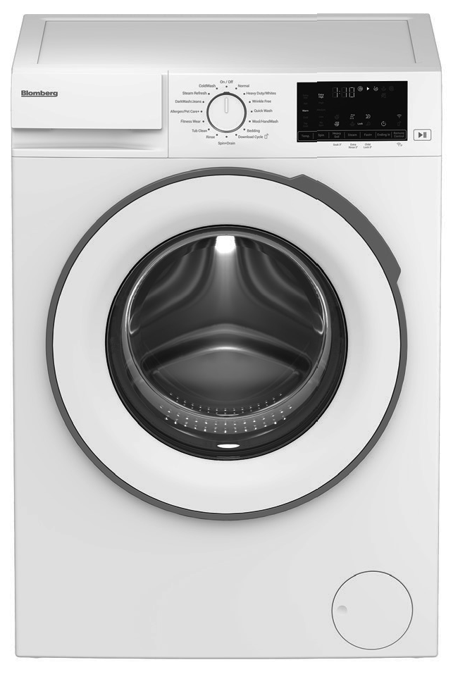 Blomberg Appliances BLWM242300SWG 24" Compact Front Load Washer, Energy Star