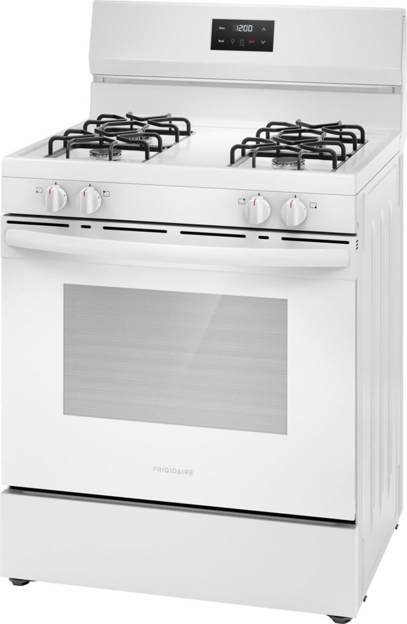 Frigidaire FCRG3051BW Frigidaire 30" Gas Range