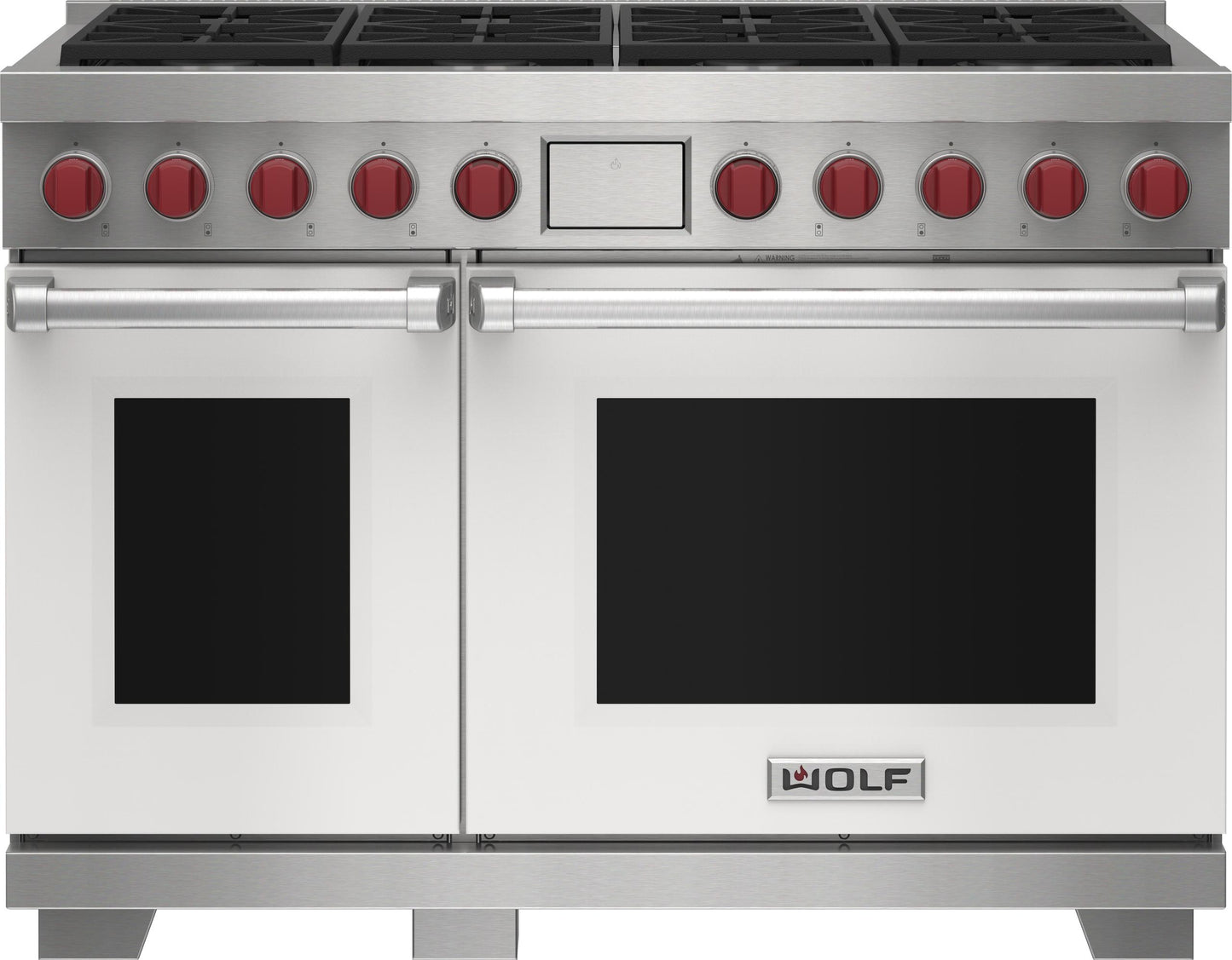 Wolf DF48850BKP 48" Dual Fuel Range - 8 Burners