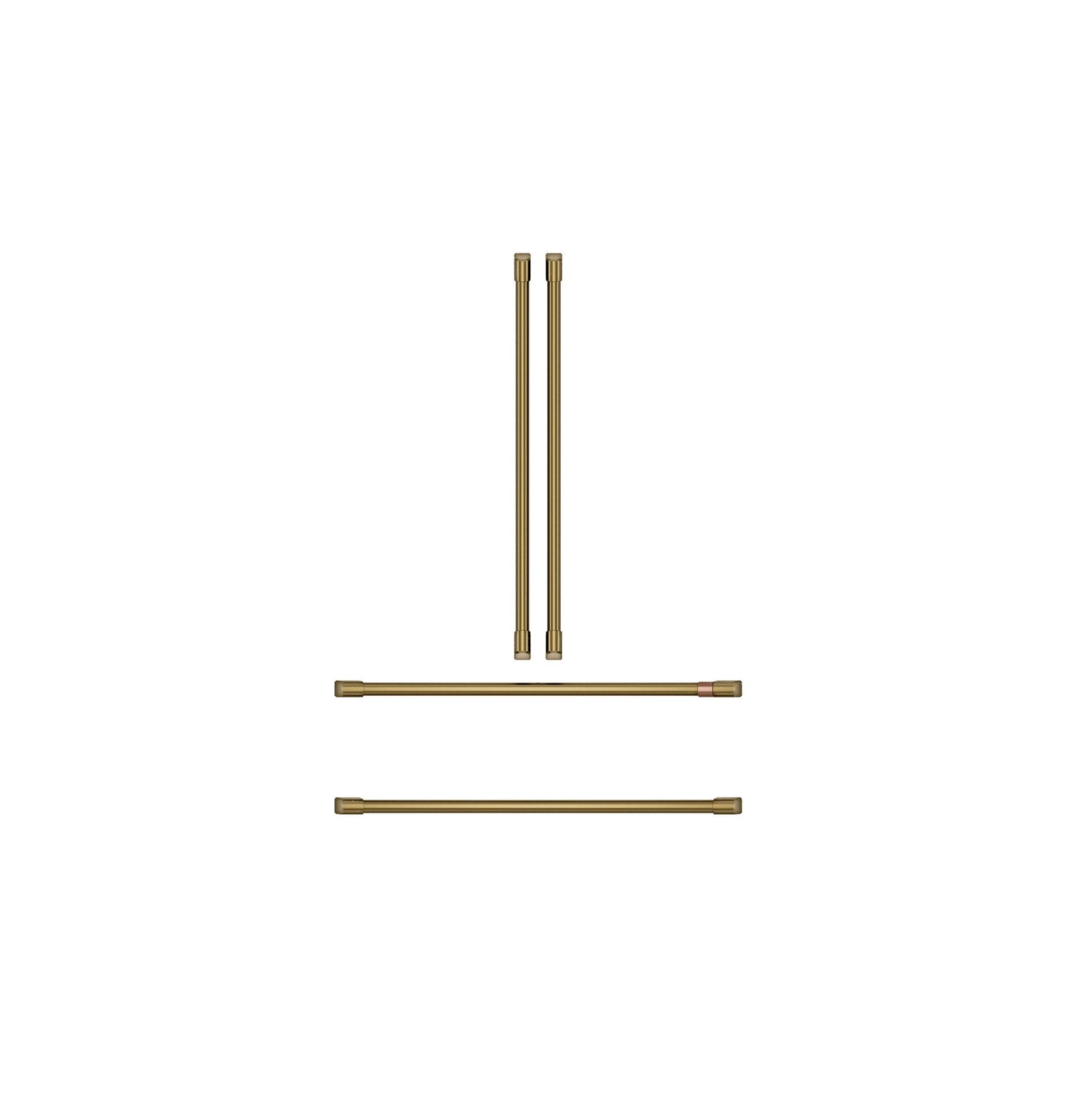 Cafe CXSB4H4PVCG Café™ Refrigeration Handle Kit - Brushed Brass