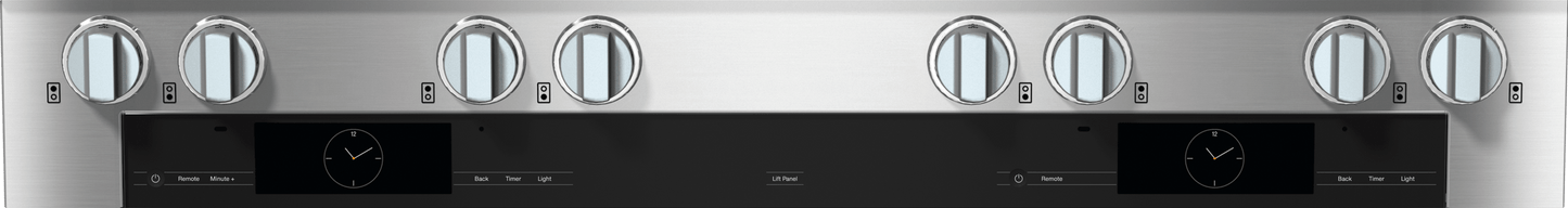 Miele HR19543GDF Hr 1954-3 G Df - 48 Inch Range - The Dual Fuel All-Rounder With M Touch For The Highest Demands.