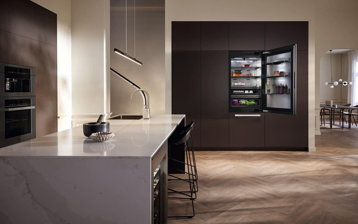 Miele KFMC3836R Kfmc 3836 R Compatible With Furniture Fronts - Mastercool™ Fridge-Freezer