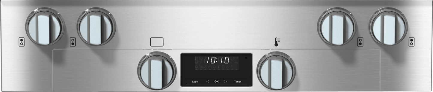 Miele HR17243LPDF Hr 1724-3 Lp Df - 30" Range Dual Fuel Model With Directselect Controls.