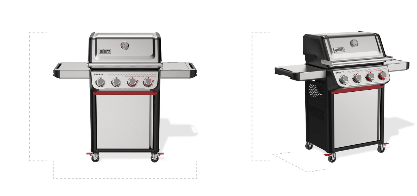 Weber 1502222 Spirit® S-425C Gas Grill (Liquid Propane) - Stainless Steel