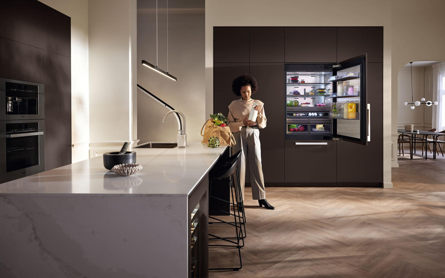 Miele KFMC3642R Kfmc 3642 R Compatible With Furniture Fronts - Mastercool™ Fridge-Freezer