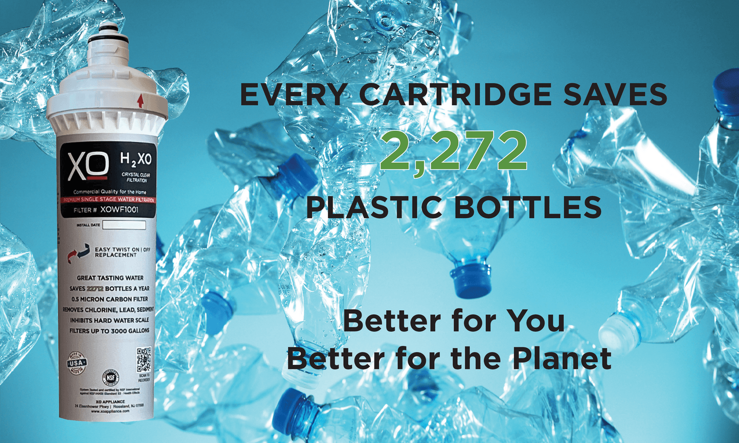 Xo Appliance XOWF1000SYS Single Stage Home Water Filtration System