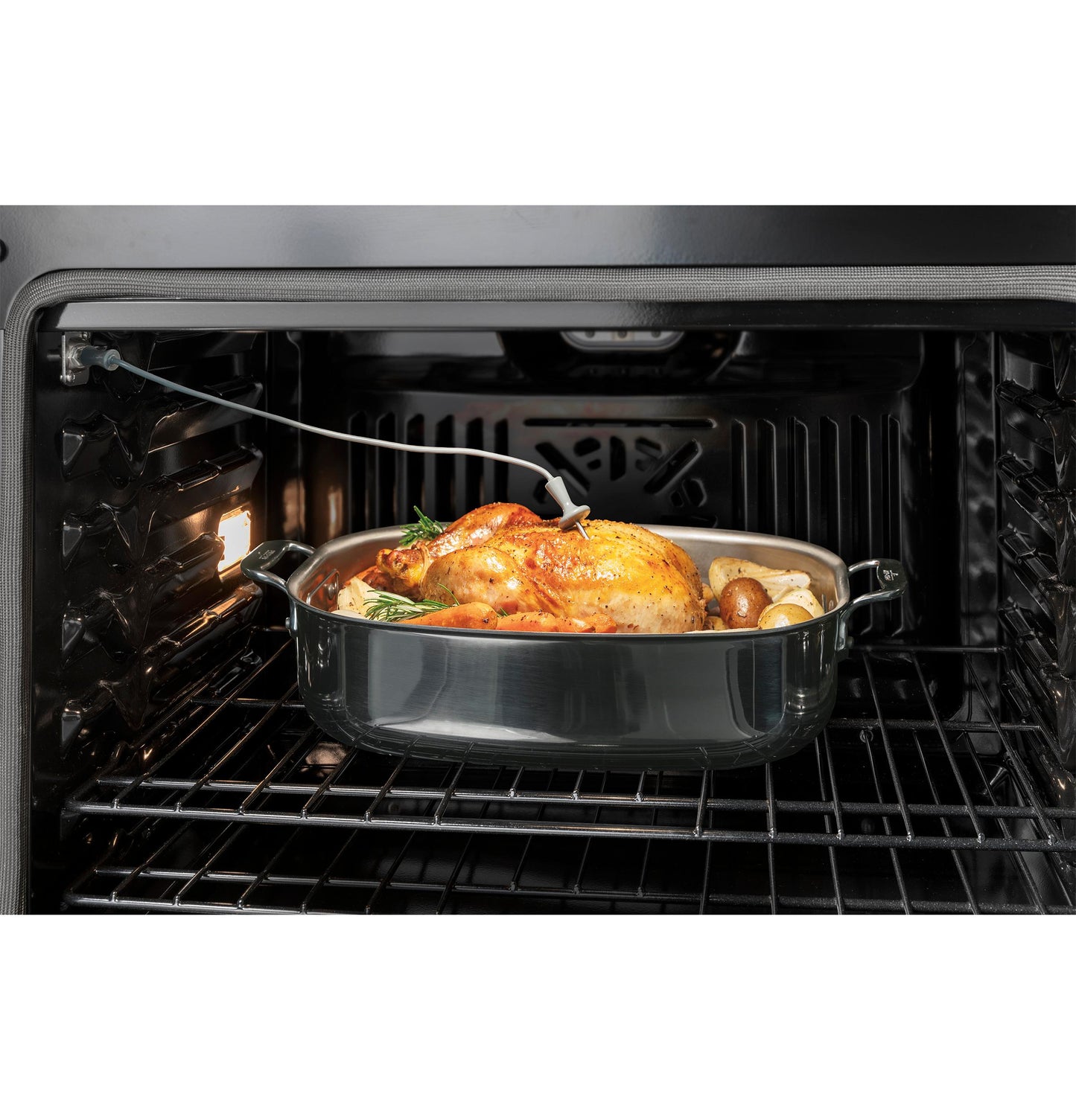 Ge Appliances JKD5000DVBB Ge® 27" Smart Built-In Convection Double Wall Oven With No Preheat Air Fry