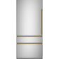 Cafe CXSB3H3PVCG Café™ Refrigeration Handle Kit - Brushed Brass