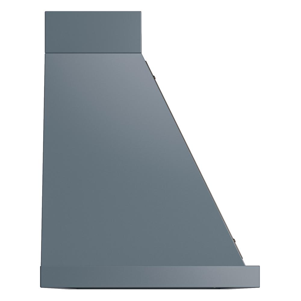 Ilve UANB60BGB Ilve Uanb60Bgb Nostalgie Ii Noblesse 60 Inch Range Hood With 600 Cfm (Blue Grey, Burnished)