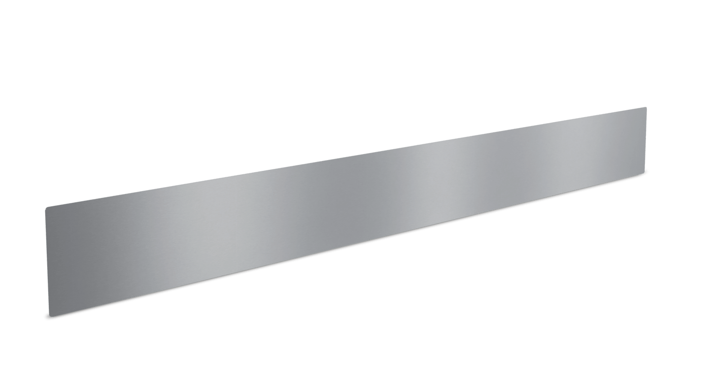 Miele KTK4230 Stainless-Steel Toe-Kick Panel - For High-Quality Paneling Of Bases On Kfmc 3Xxx Models.