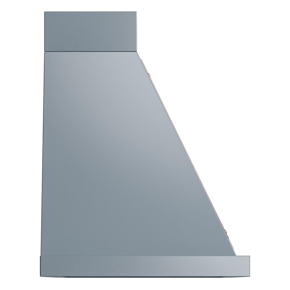 Ilve UANB36BGP Ilve Uanb36Bgp Nostalgie Ii Noblesse 36 Inch Range Hood (Blue Grey, Copper)