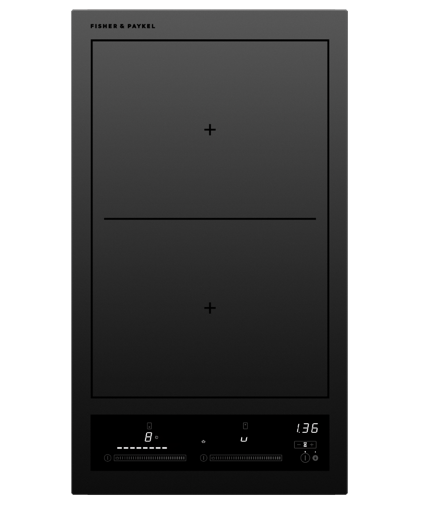 Fisher & Paykel CI122ZDTB5 12" Series 7 2 Zone Induction Cooktop