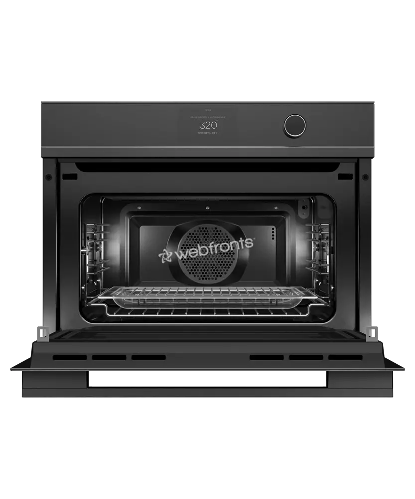 Fisher & Paykel OM24NDTDB1 Convection Speed Oven, 24", 22 Function