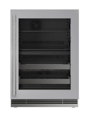 U-Line URBD324SG01A Urbd324 24" Dual-Zone Beverage Center With Stainless Frame Finish (115 V/60 Hz)