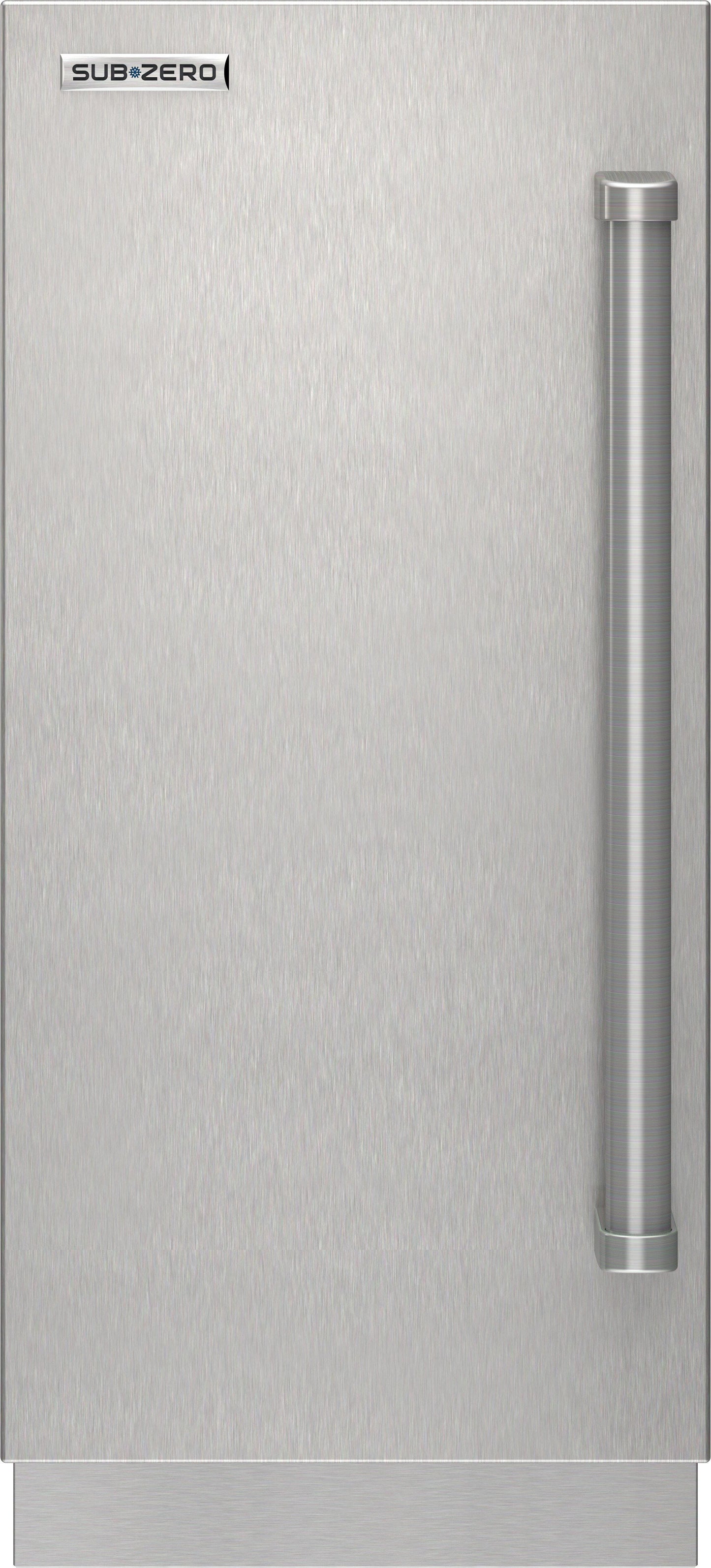Sub-Zero 7043087 15" Stainless Door Panel - Pro Handle, Left Hinge