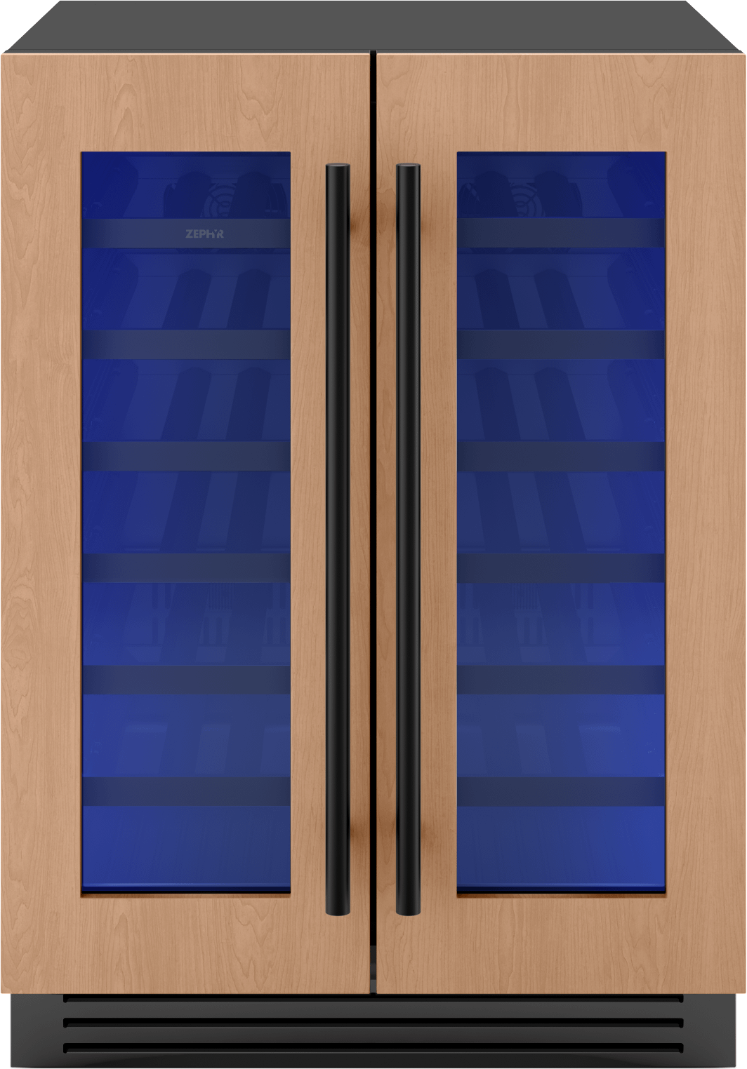 Zephyr PRW24C32CPG Presrv Wine Cooler, 24In Uc, Panel Ready, French Door