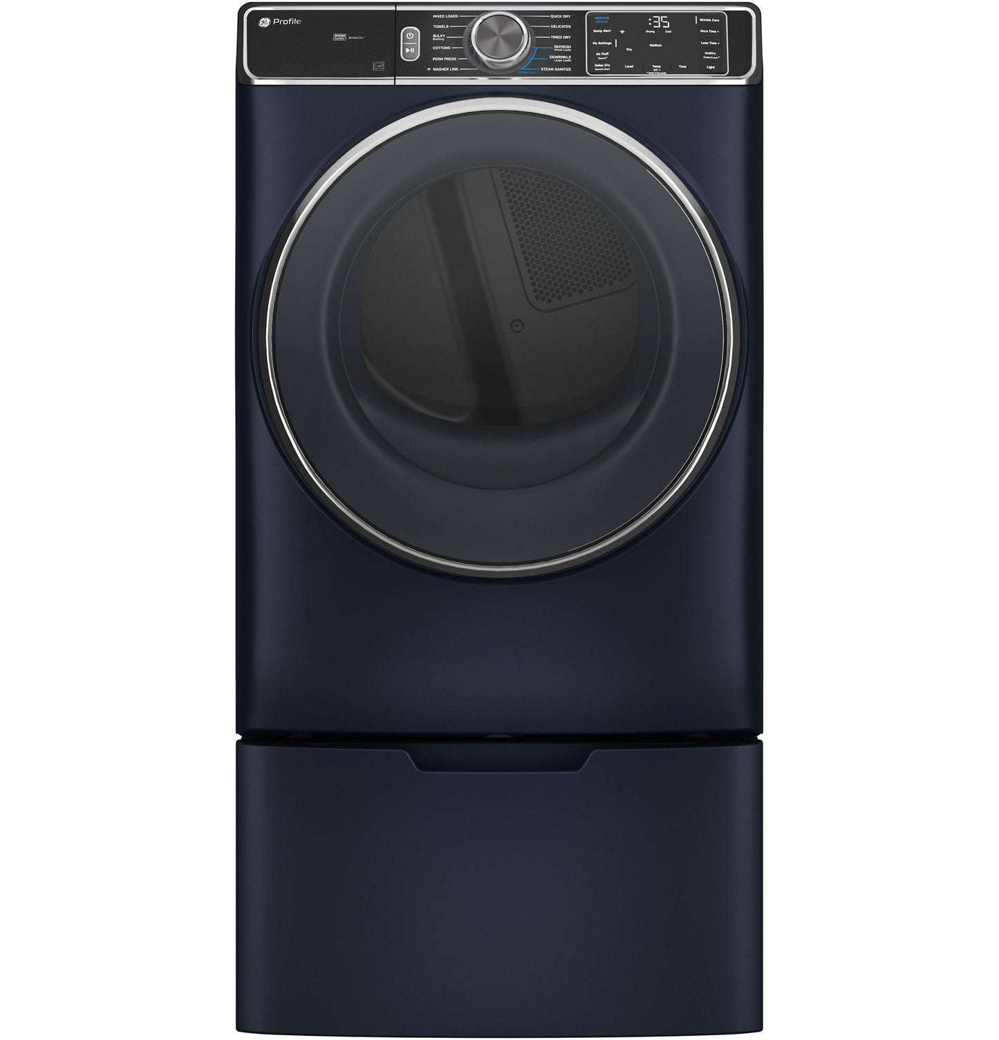 Ge Appliances PFD87ESPVRS Ge Profile&#8482; 7.8 Cu. Ft. Capacity Smart Front Load Electric Dryer With Steam And Sanitize Cycle