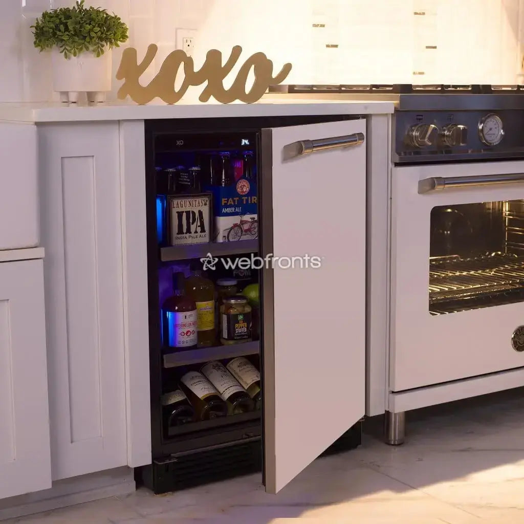 Xo Appliance XOU24BCOFL Beverage Center 24" Solid Overlay Door Lh