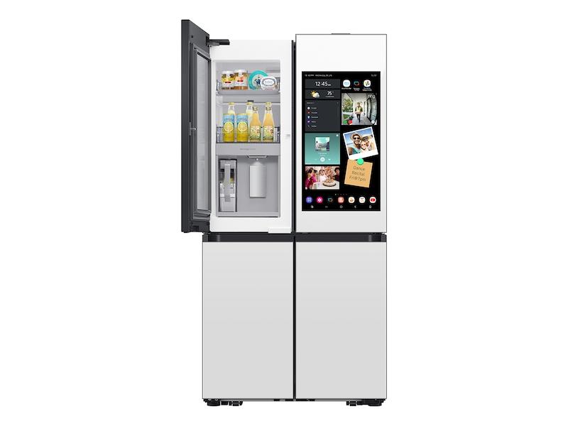 Samsung RF29DB990012 Bespoke 4-Door Flex&#8482; Refrigerator (29 Cu. Ft.) With Ai Family Hub+&#8482; And Ai Vision Inside&#8482; In White Glass