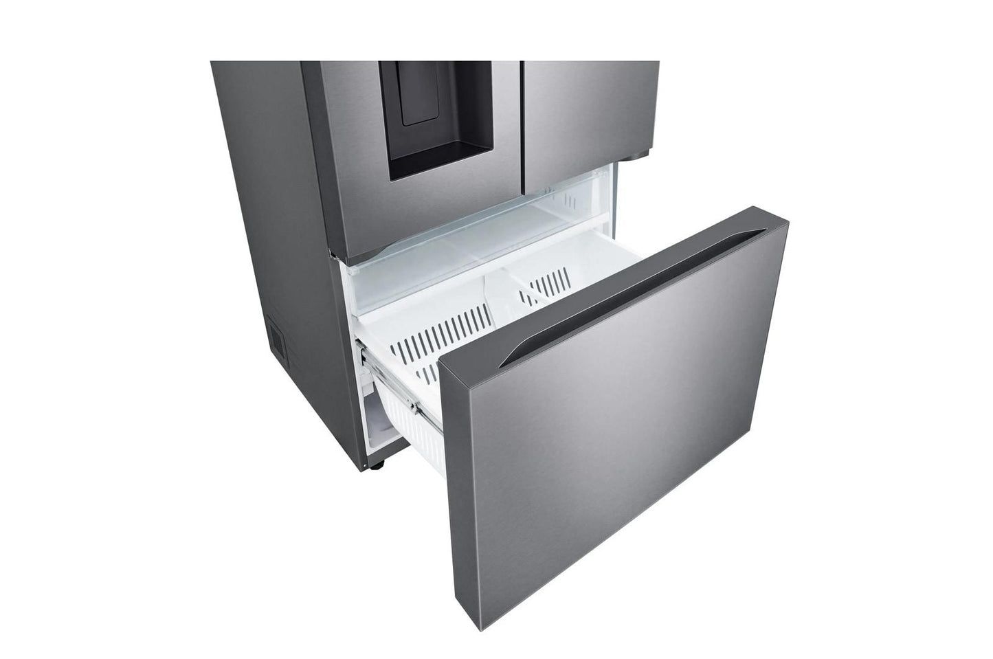 Lg LF26C6230V 26 Cu. Ft. Counter Depth Max 3-Door French Door Refrigerator With Ice And Water Dispenser