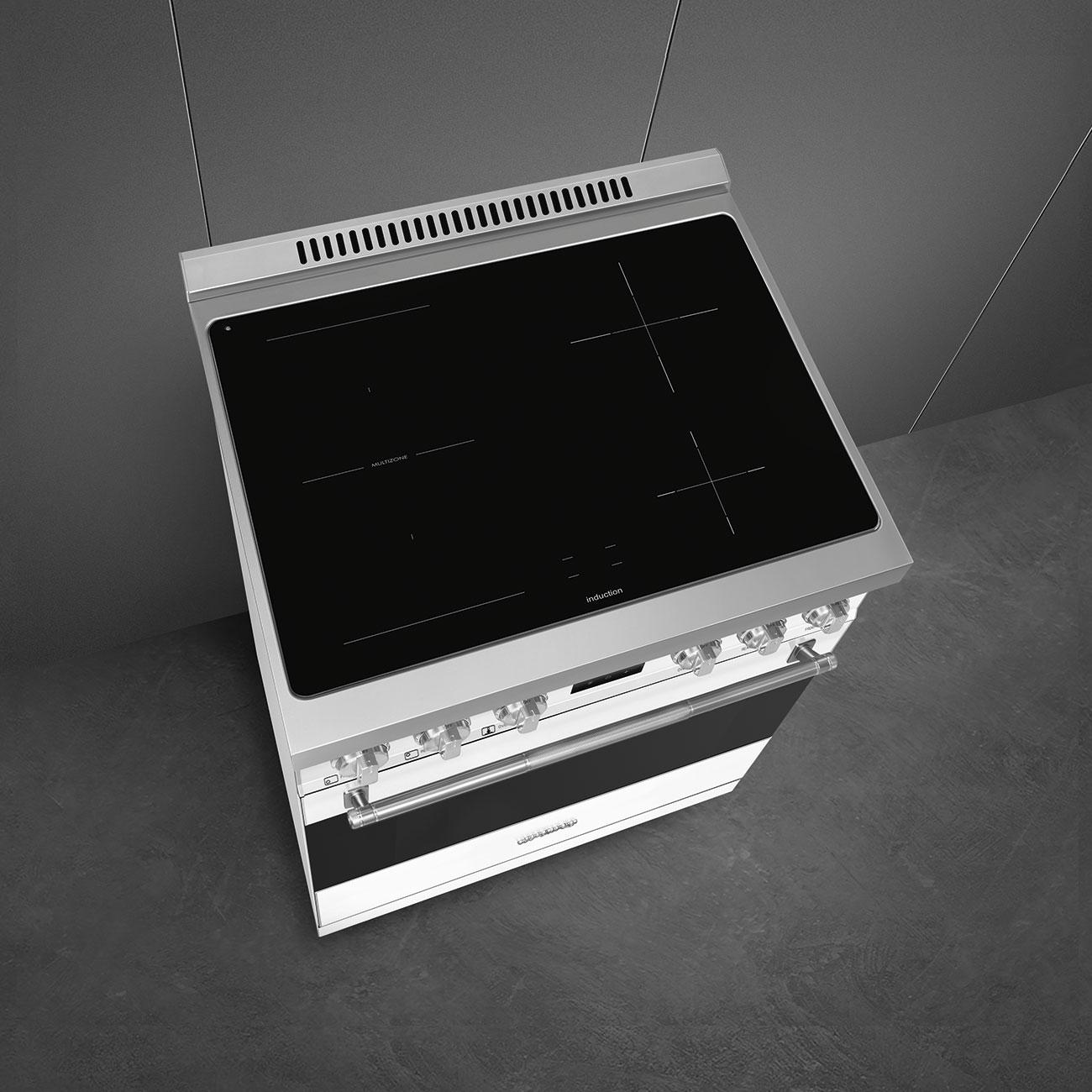 Smeg SPR30UIMMW Smeg Range With Induction Hob 30" Spr30Uimmw