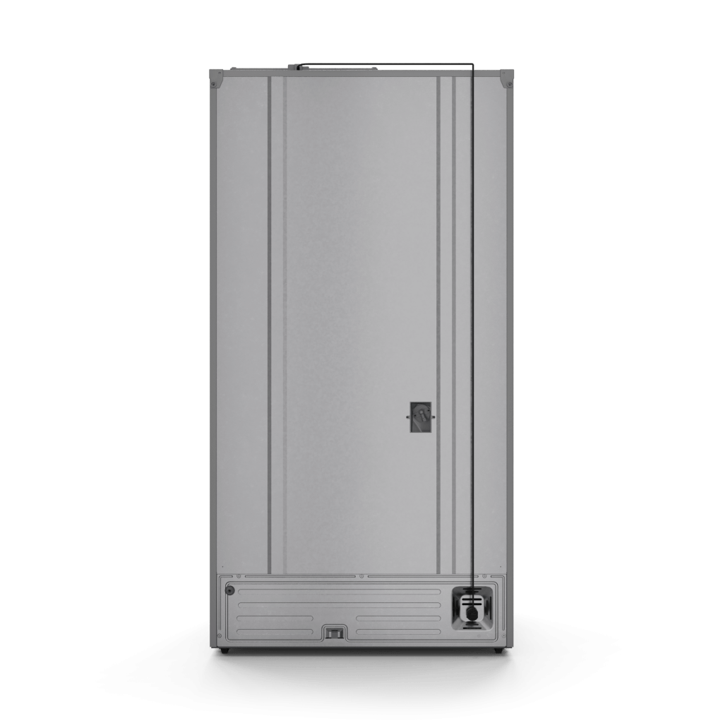 Thor Kitchen RF3621CTD99 36 Inch 20.3 Cu Ft French Door Counter Depth Refrigerator With Ice Maker In Stainless Steel Gordon Ramsay Series - Rf3621Ctd99