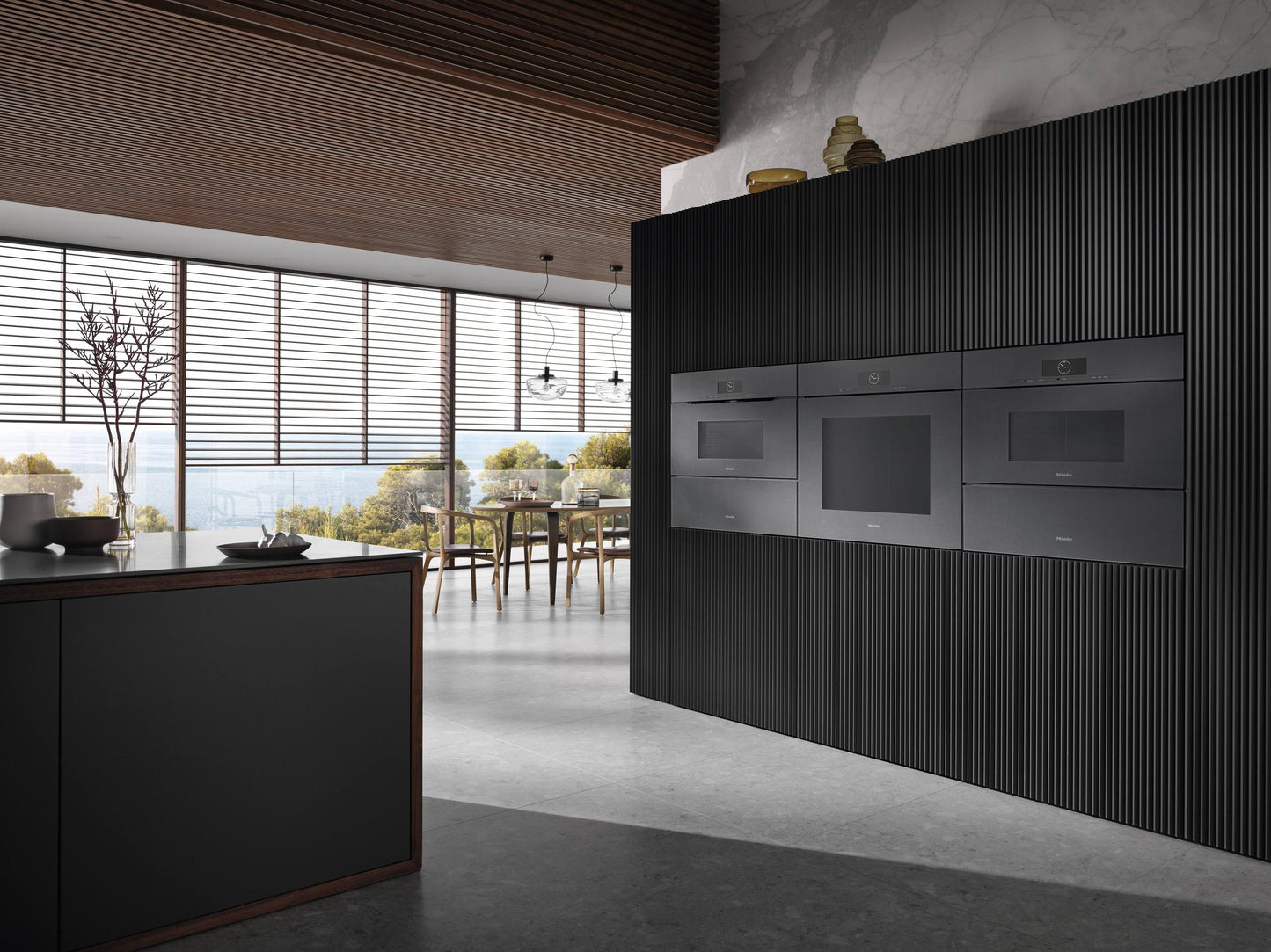 Miele H7880BPXGG H 7880 Bpx - 30" Handleless Oven In A Combinable Design With Wireless Precision Probe.