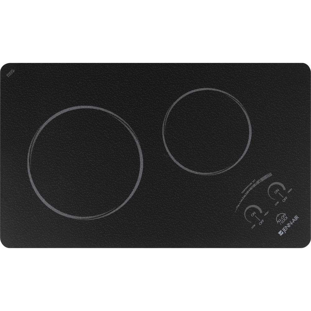 Jennair JEC6277AAB Glass-Touch Electronic Touch Control Cooktop Cooktops Jenn-Air