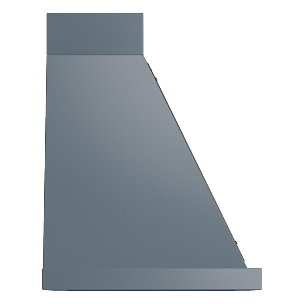 Ilve UANB30BGB Ilve Uanb30Bgb Nostalgie Ii Noblesse 30 Inch Range Hood With 600 Cfm (Blue Grey, Burnished)