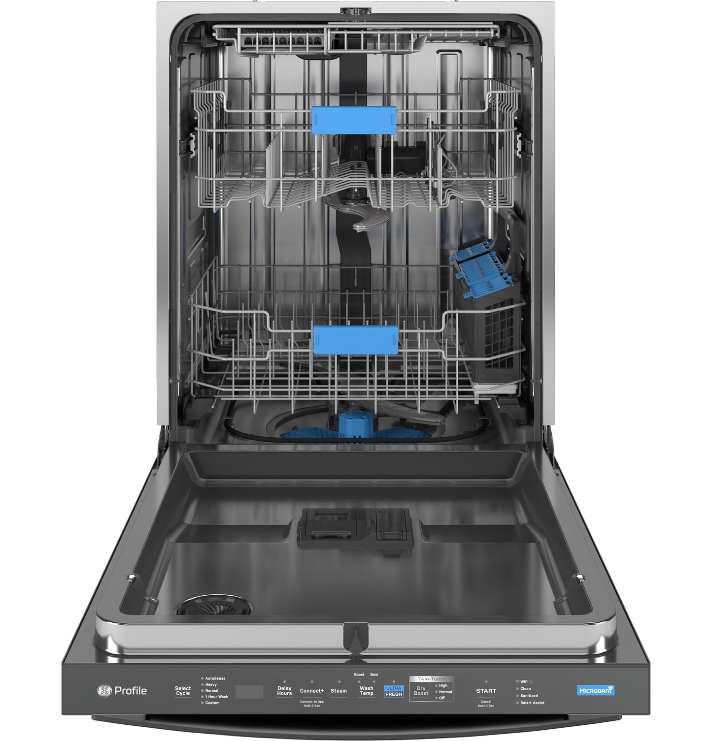 Ge Appliances PDT755SBVTS Ge Profile&#8482; Energy Star Smart Ultrafresh System Dishwasher With Microban&#8482; Antimicrobial Technology With Deep Clean Washing 3Rd Rack, 42 Dba