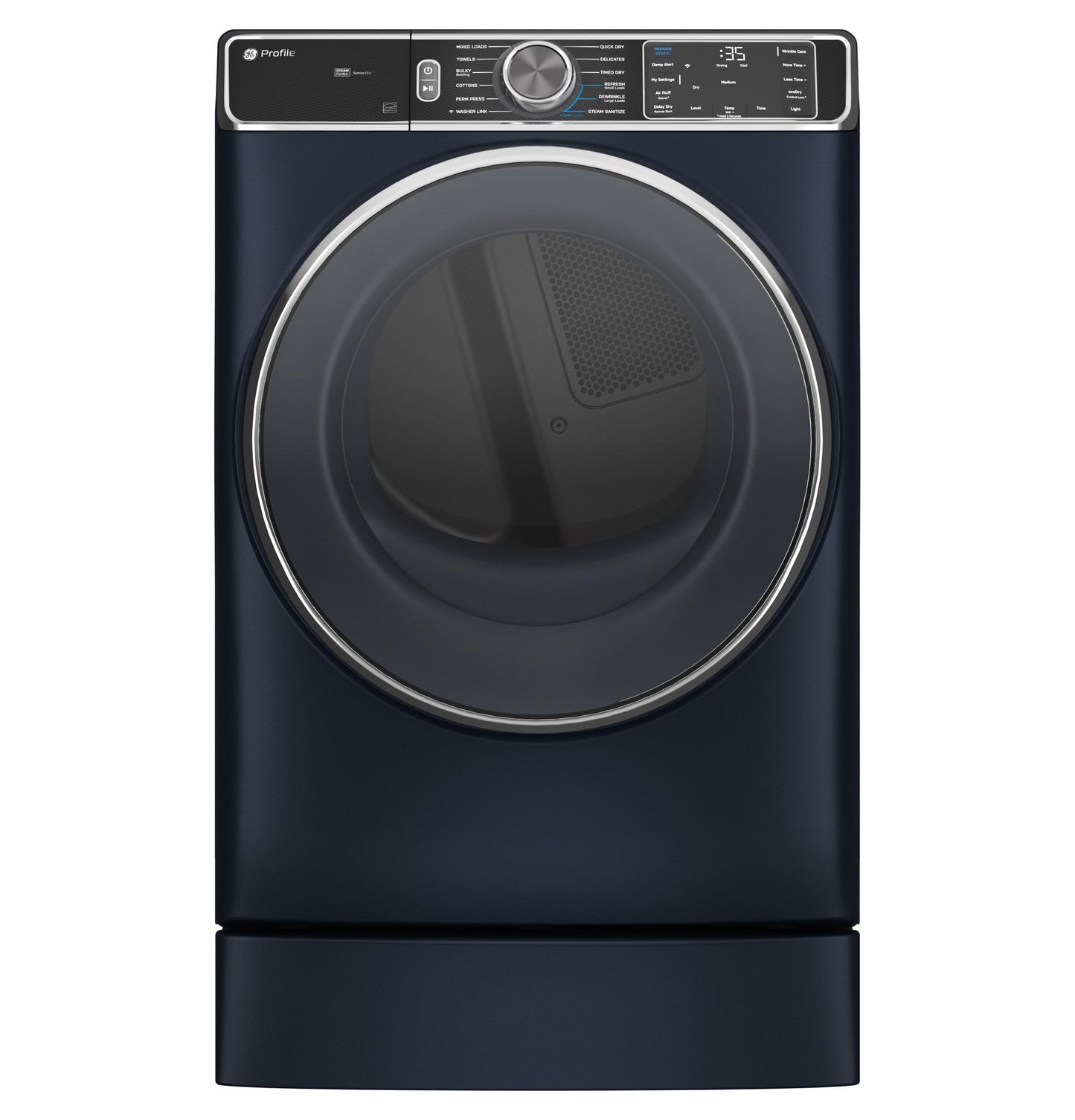 Ge Appliances PFD87GSPVRS Ge Profile&#8482; 7.8 Cu. Ft. Capacity Smart Front Load Gas Dryer With Steam And Sanitize Cycle