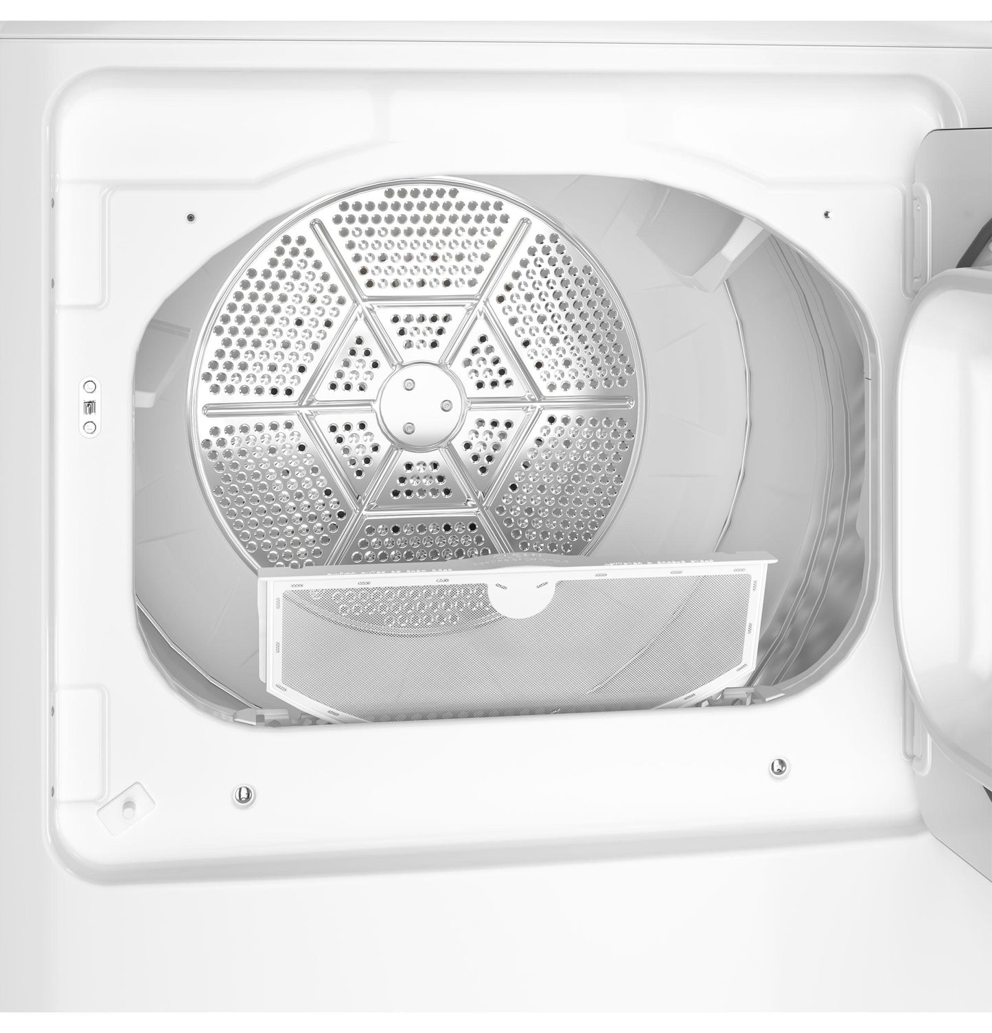 Ge Appliances GTD48EASWWB Ge® 7.2 Cu. Ft. Capacity Electric&#X00A0;Dryer With Up To 120 Ft. Venting&#X00A0;And&#X00A0;Extended Tumble